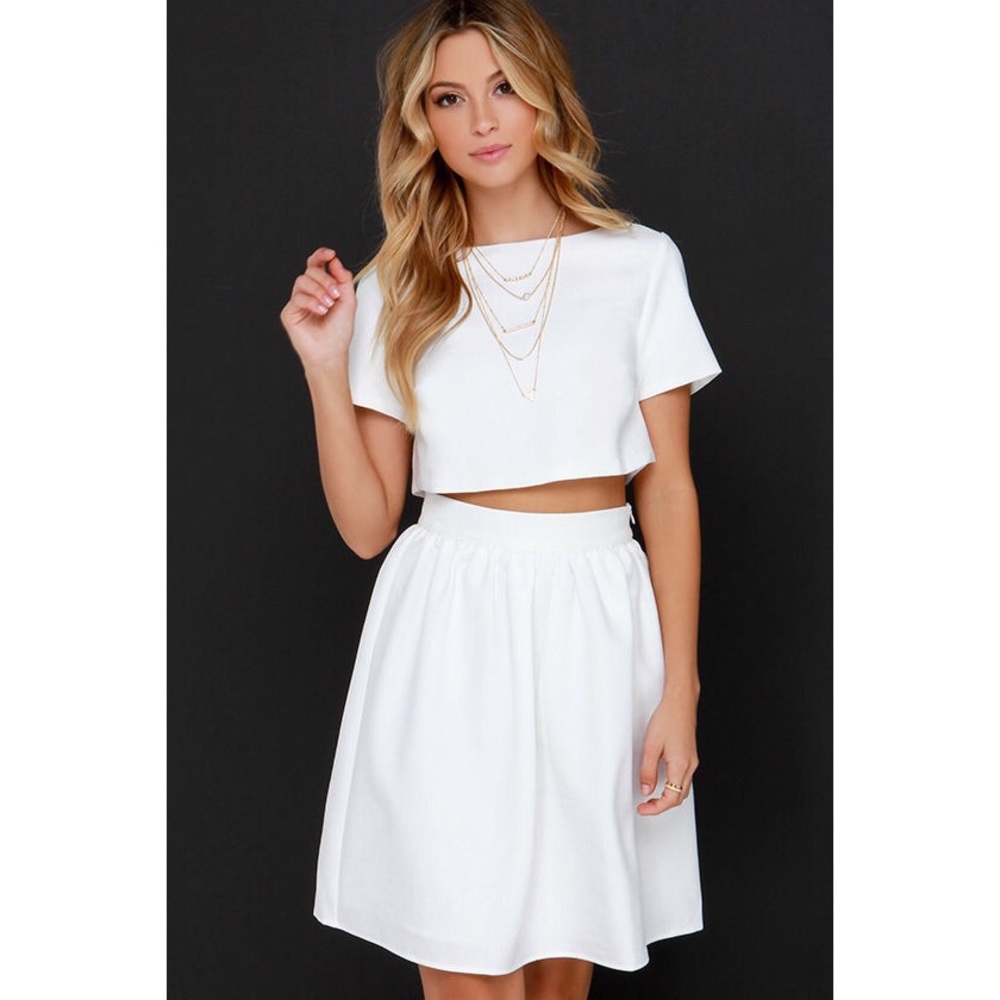 Lulu’s You & Me Ivory 2 Piece